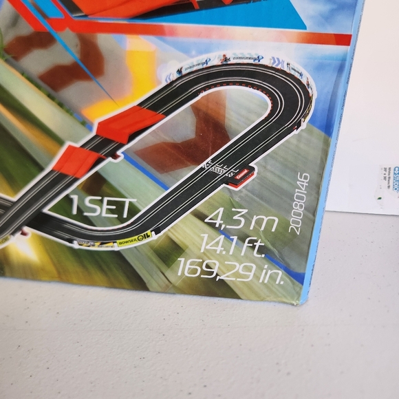 Carrera Go Mariokart Mario Cart Car Racing Set 20080146 complete In Box - Picture 6 of 6